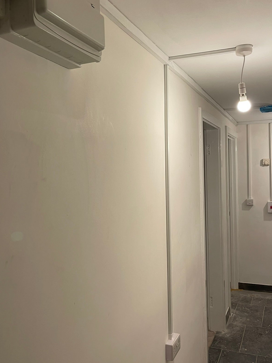 full house rewires from £5000 + vat