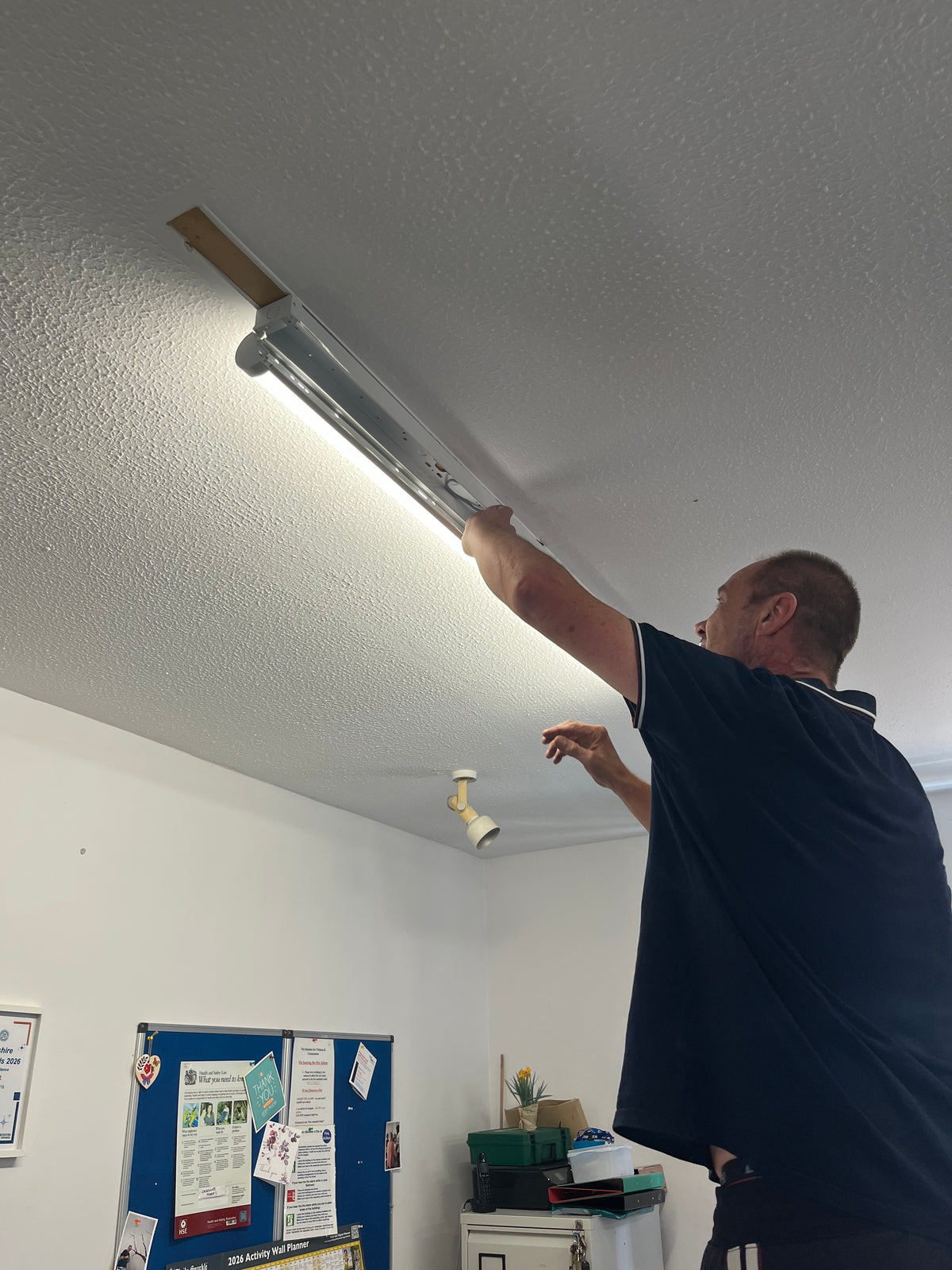 Delivering the installation