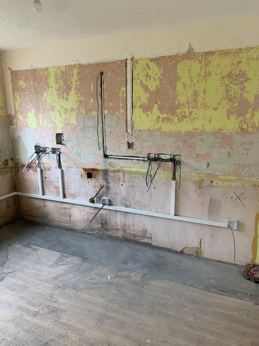 kitchen rewires from £1200 + vat